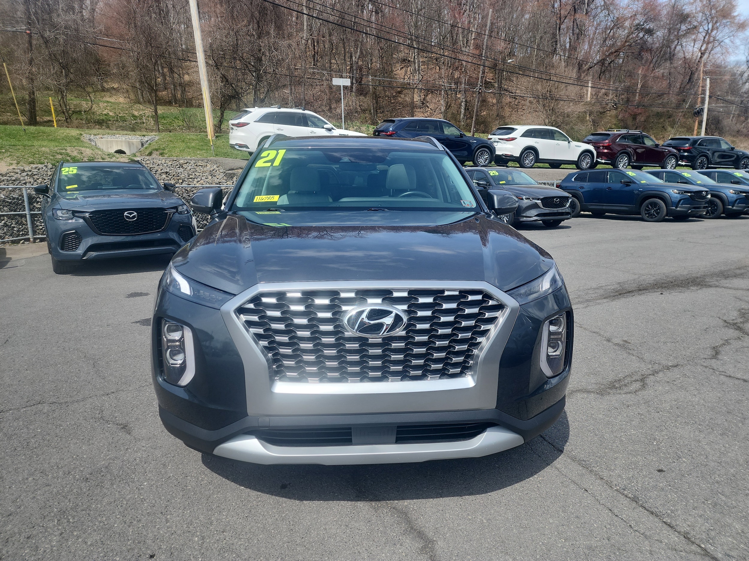 Used 2021 Hyundai Palisade SEL with VIN KM8R2DHE1MU279638 for sale in Northumberland, PA