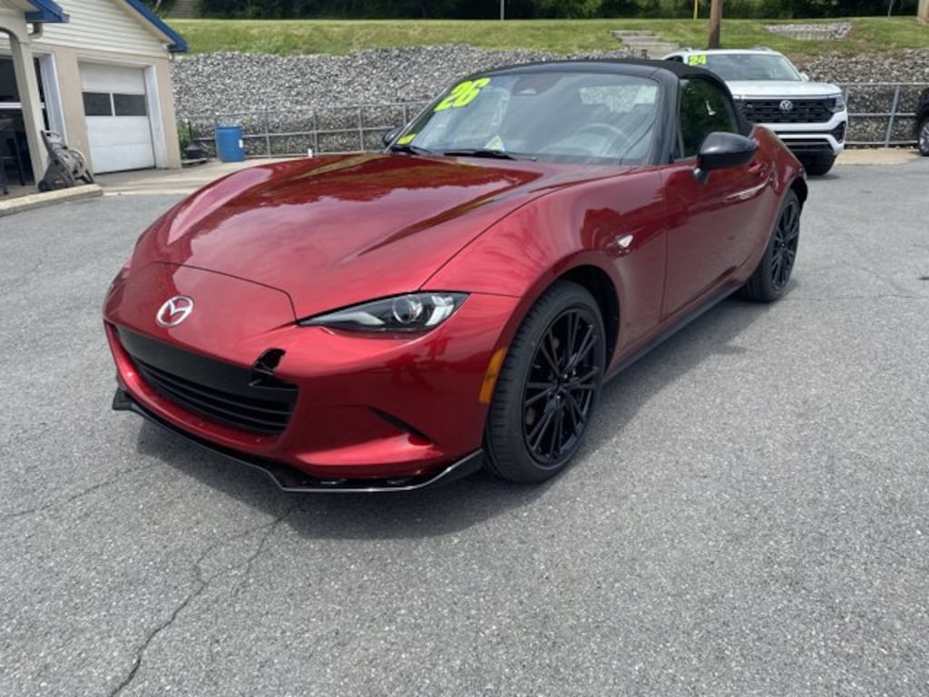 New 2026 Mazda MX-5 MIATA Club CONVERTIBLE
