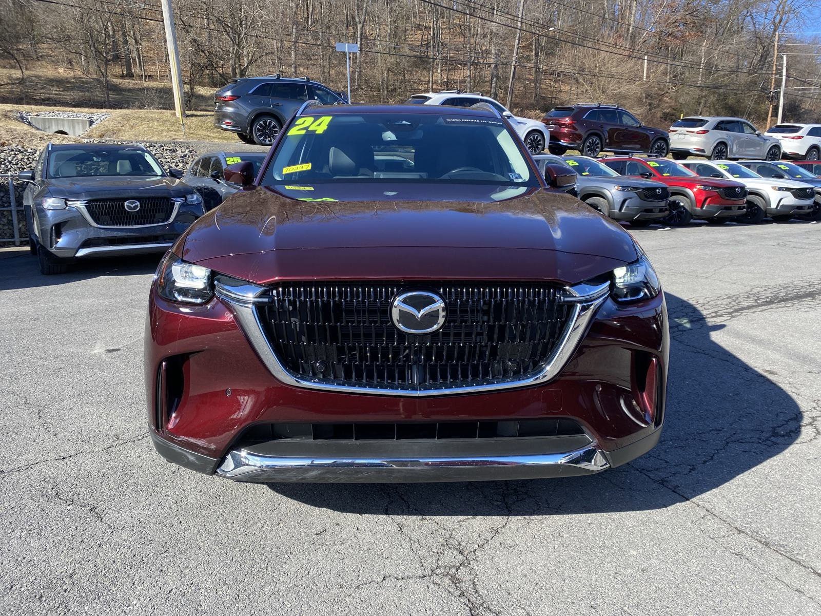 Certified 2024 Mazda CX-90 Premium Package with VIN JM3KKDHA1R1144209 for sale in Northumberland, PA
