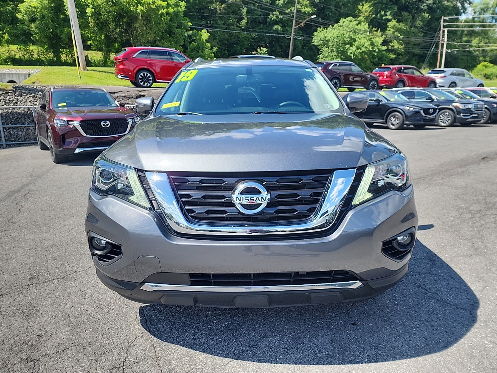 Used 2019 Nissan Pathfinder SL with VIN 5N1DR2MM1KC612575 for sale in Northumberland, PA