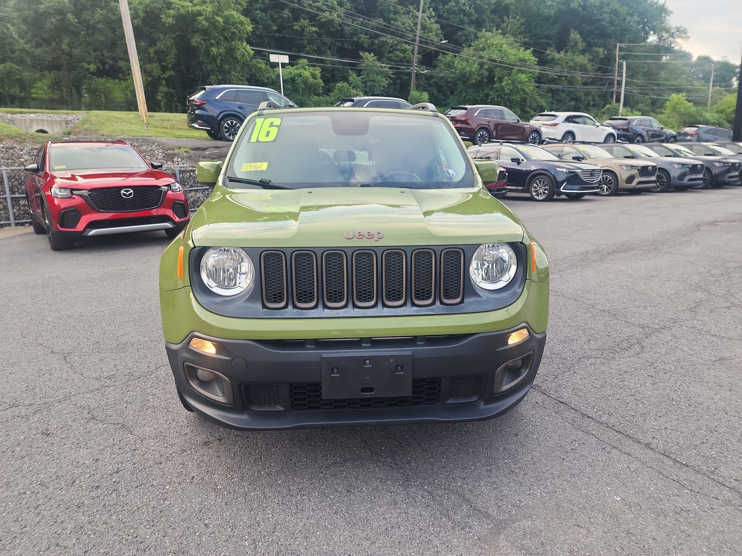 Used 2016 Jeep Renegade Latitude with VIN ZACCJBBT2GPD70240 for sale in Northumberland, PA