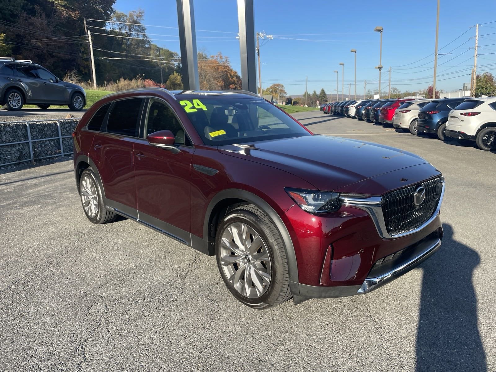 Certified 2024 Mazda CX-90 Turbo Premium Plus Package with VIN JM3KKEHD2R1103135 for sale in Northumberland, PA