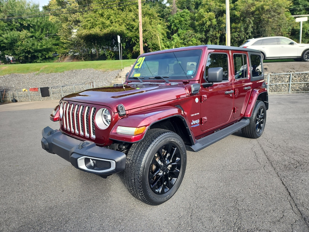 Used 2021 Jeep Wrangler 4xe Sahara SUV