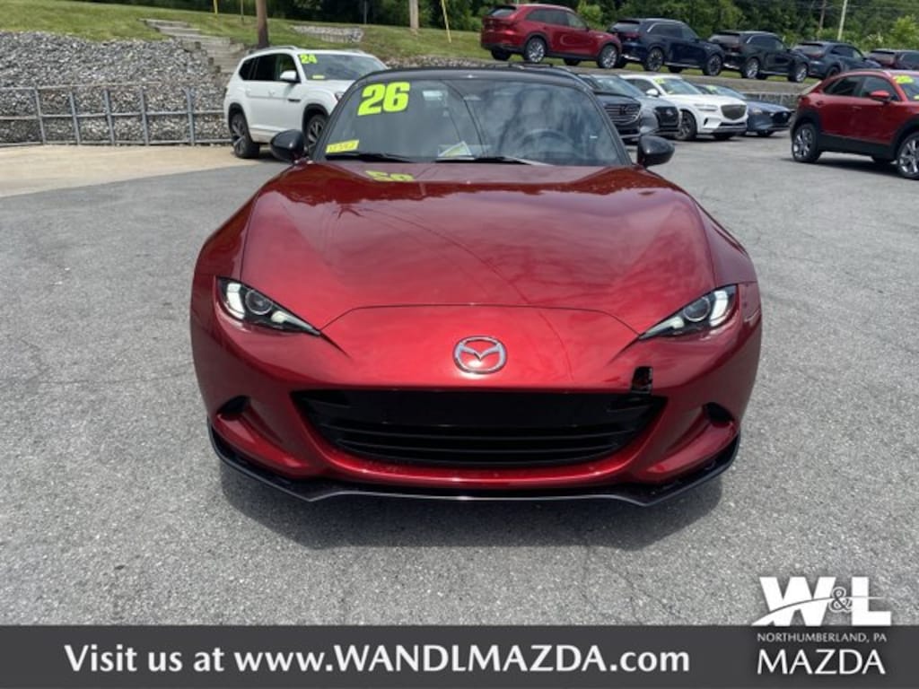 New 2026 Mazda MX-5 MIATA Club CONVERTIBLE