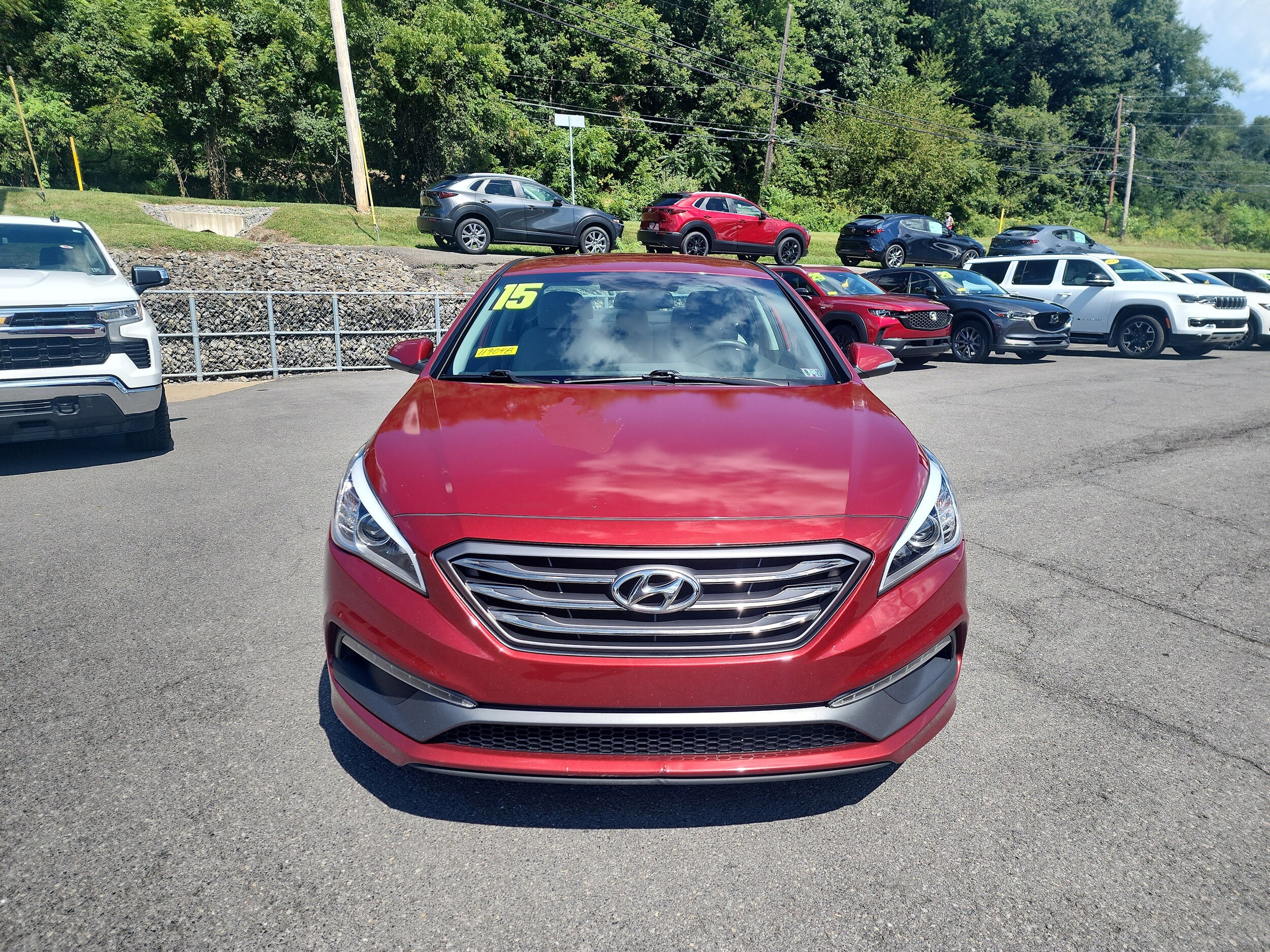 Used 2015 Hyundai Sonata Sport with VIN 5NPE34AF7FH107517 for sale in Northumberland, PA