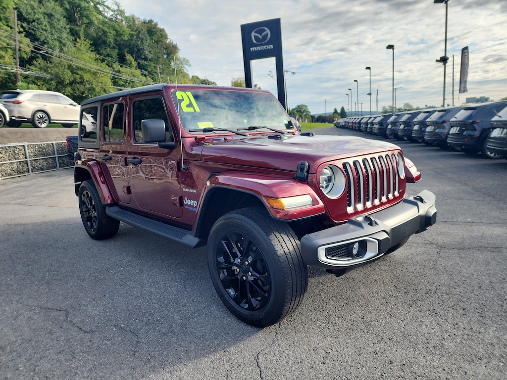 Used 2021 Jeep Wrangler 4xe Sahara SUV