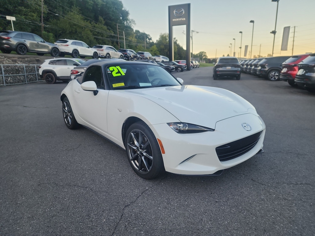 Used 2021 Mazda Mazda MX-5 Miata Grand Touring Convertible