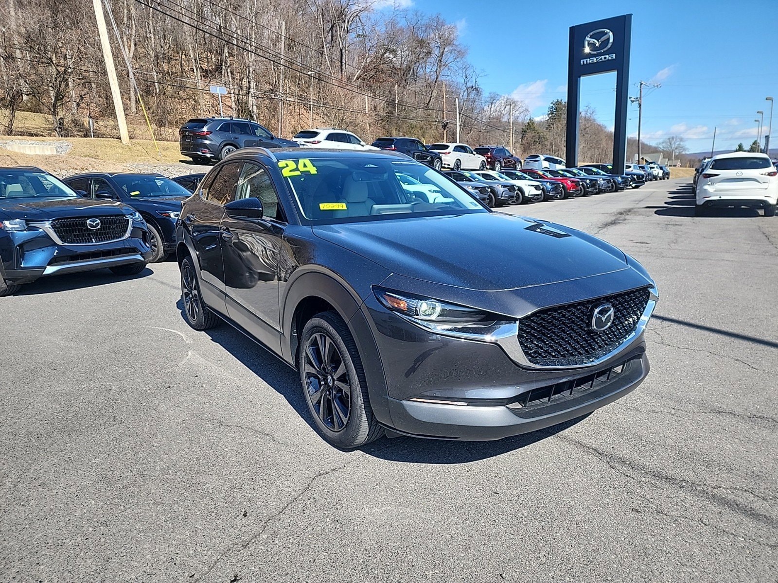 Certified 2024 Mazda CX-30 Turbo Premium with VIN 3MVDMBDYXRM621725 for sale in Northumberland, PA