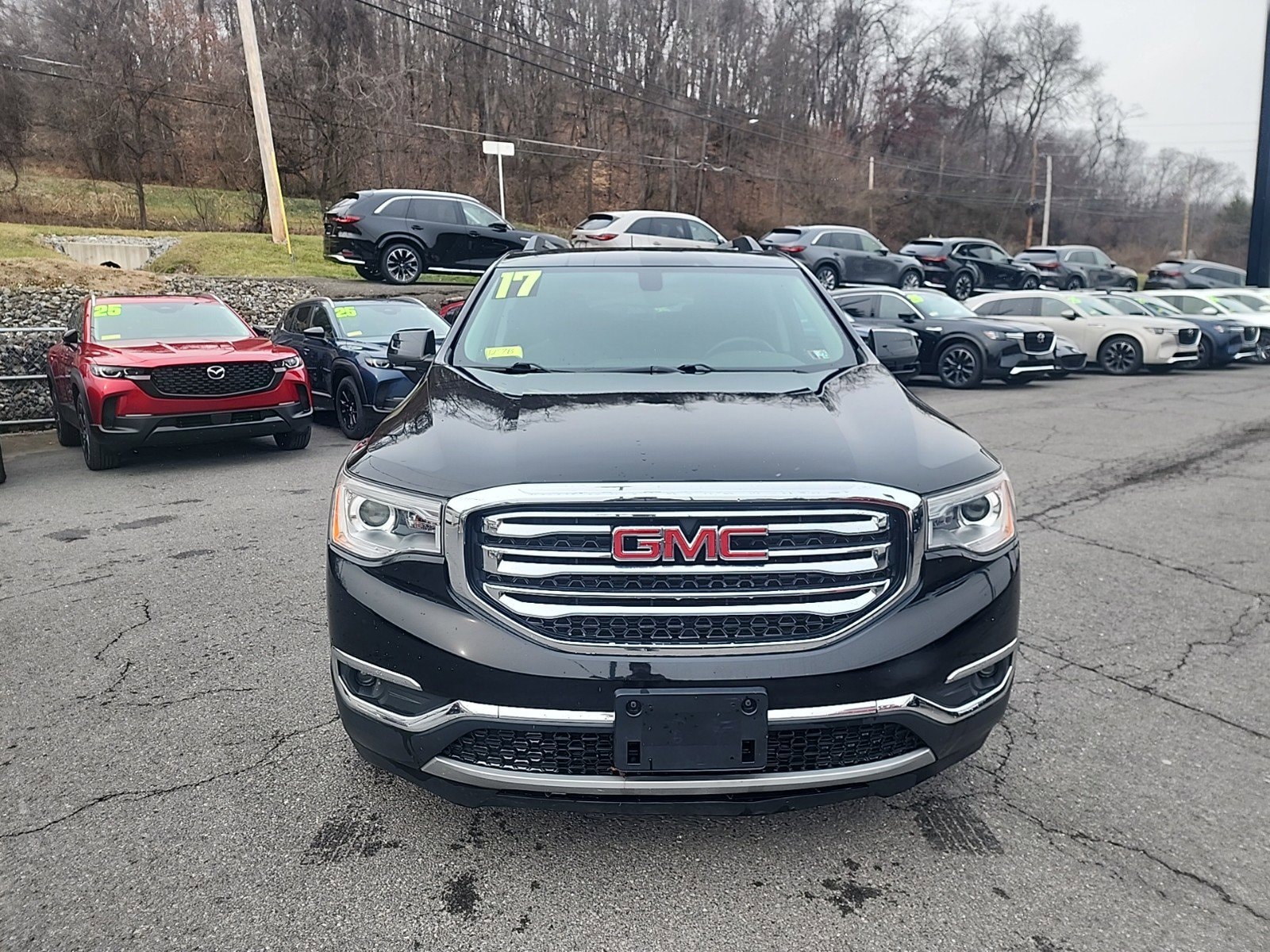 Used 2017 GMC Acadia SLE-2 with VIN 1GKKNSLS3HZ246961 for sale in Northumberland, PA