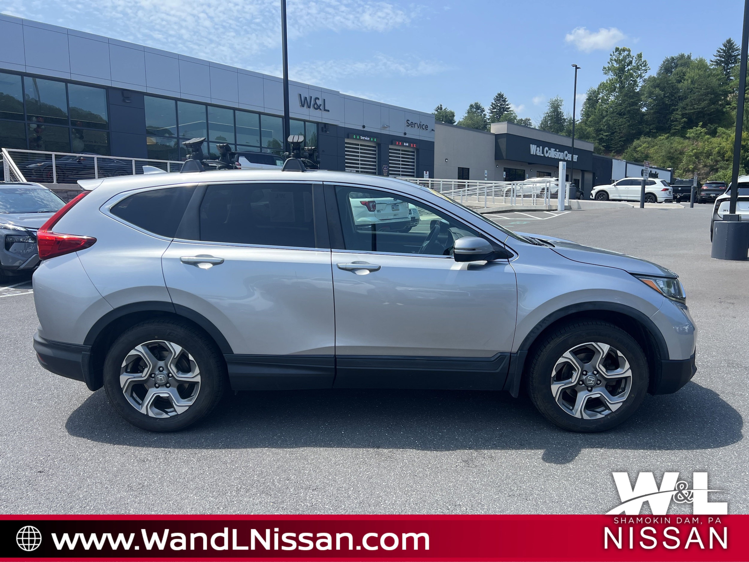 Used 2017 Honda CR-V EX with VIN 2HKRW2H54HH673535 for sale in Shamokin Dam, PA