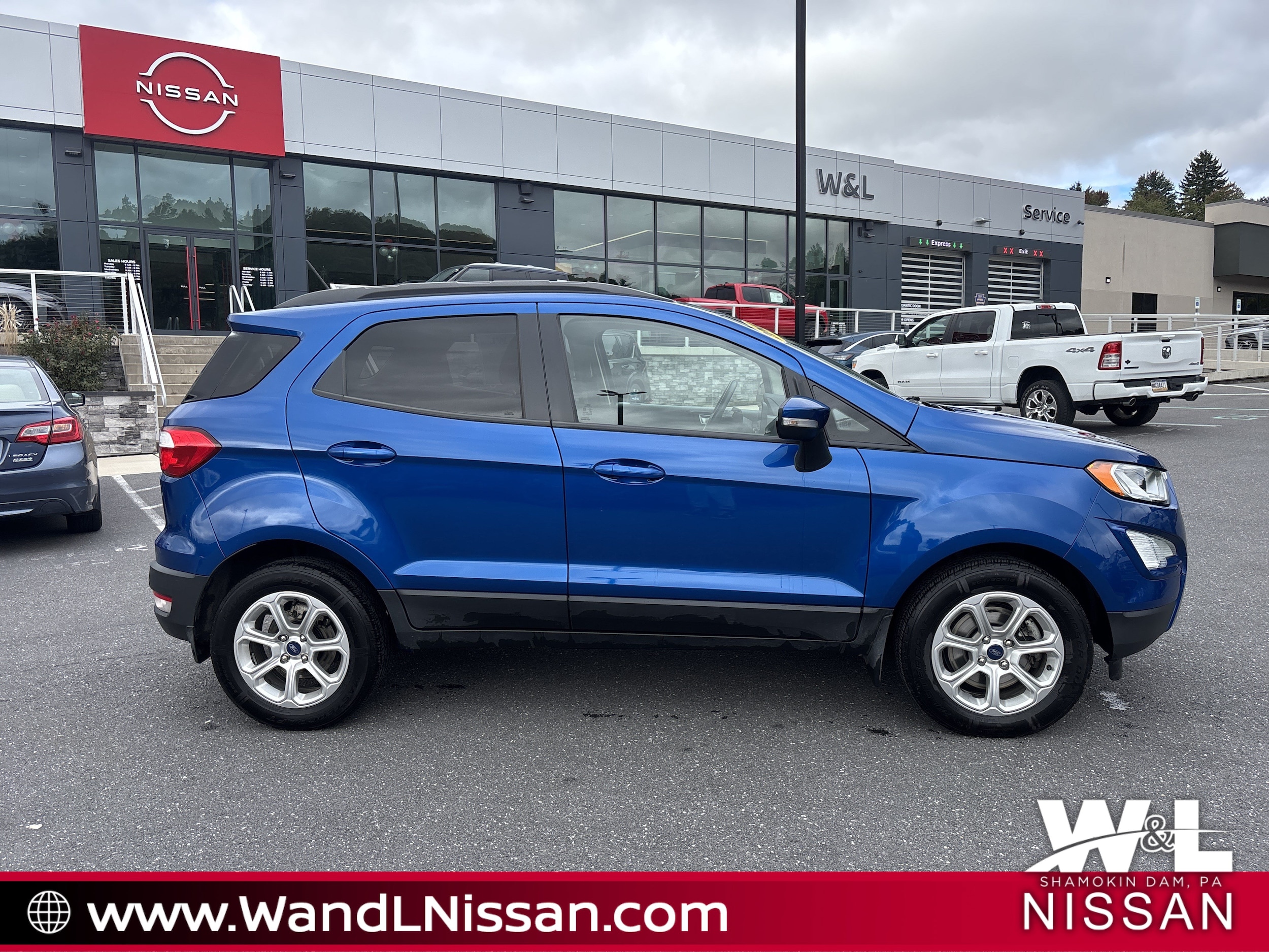 Used 2019 Ford Ecosport SE with VIN MAJ3S2GE7KC296386 for sale in Shamokin Dam, PA