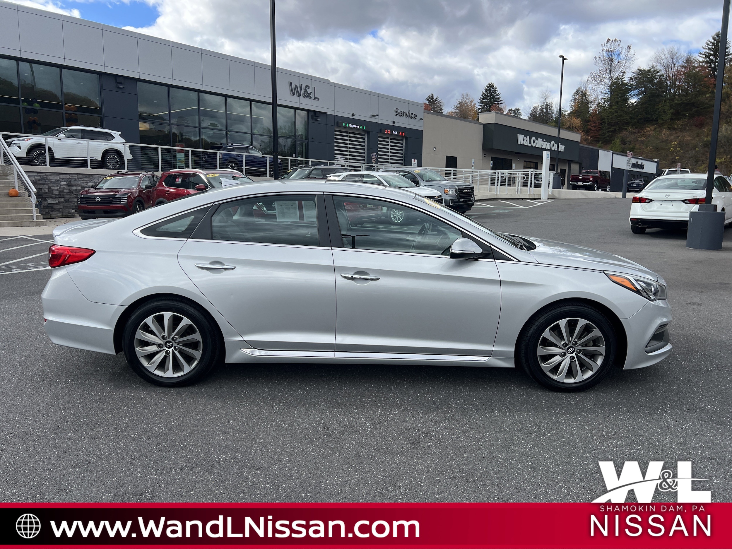 Used 2017 Hyundai Sonata Sport with VIN 5NPE34AF2HH586660 for sale in Shamokin Dam, PA