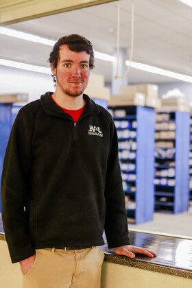 Staff member Tyler Mowery from 03676e164dd3