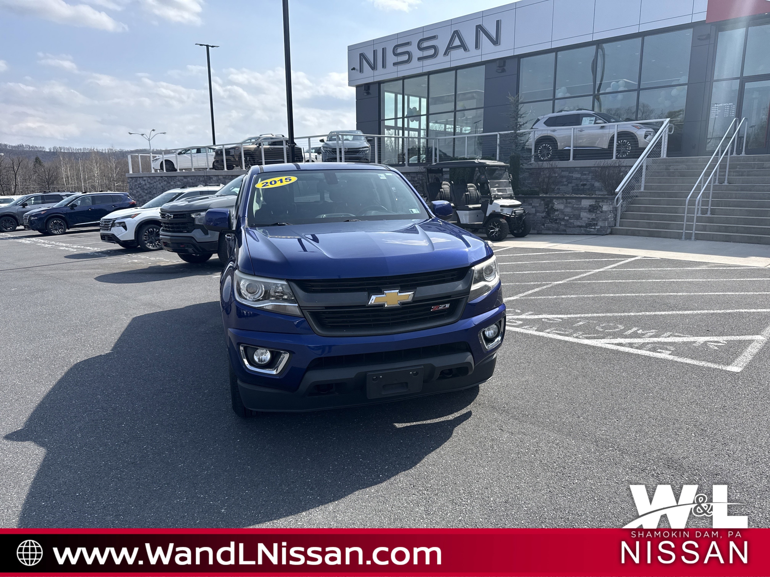 Used 2015 Chevrolet Colorado Z71 with VIN 1GCGTCE31F1230952 for sale in Shamokin Dam, PA