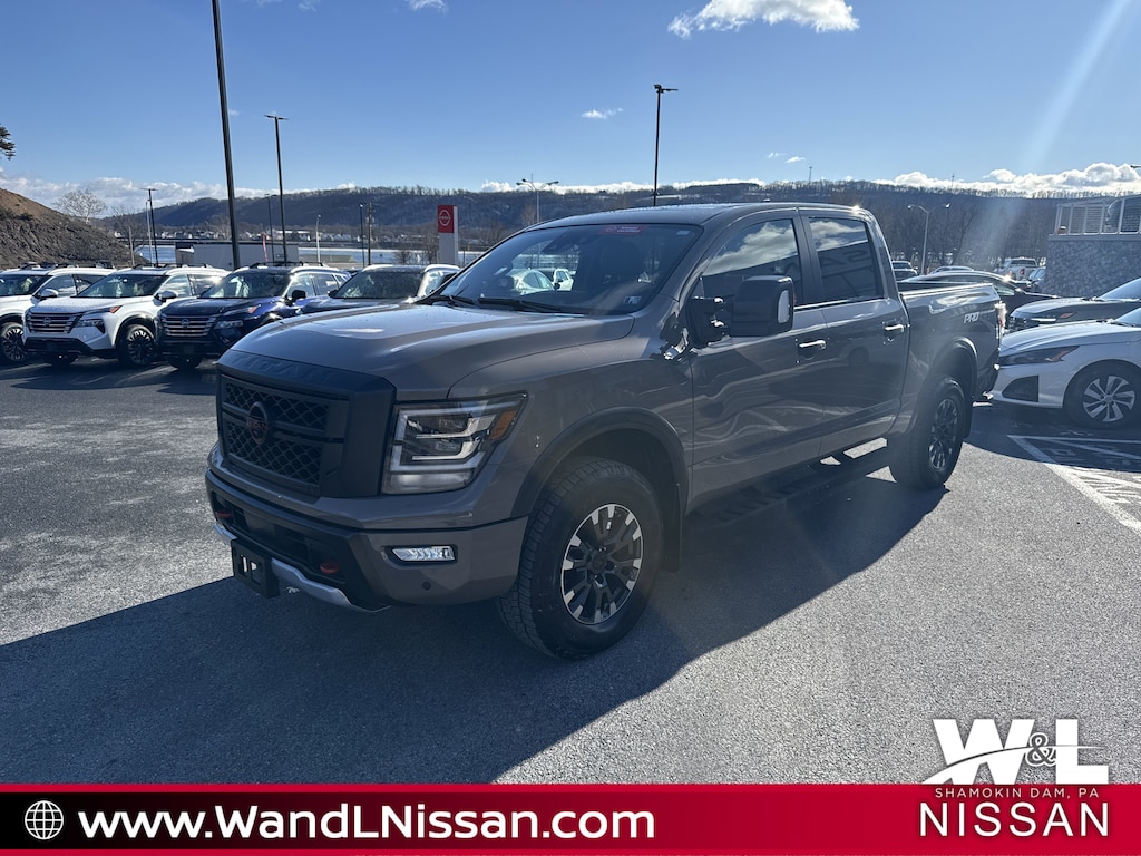 Used 2024 Nissan Titan PRO-4X Truck Crew Cab