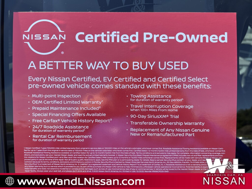 Certified 2021 Nissan Frontier SV Truck Crew Cab