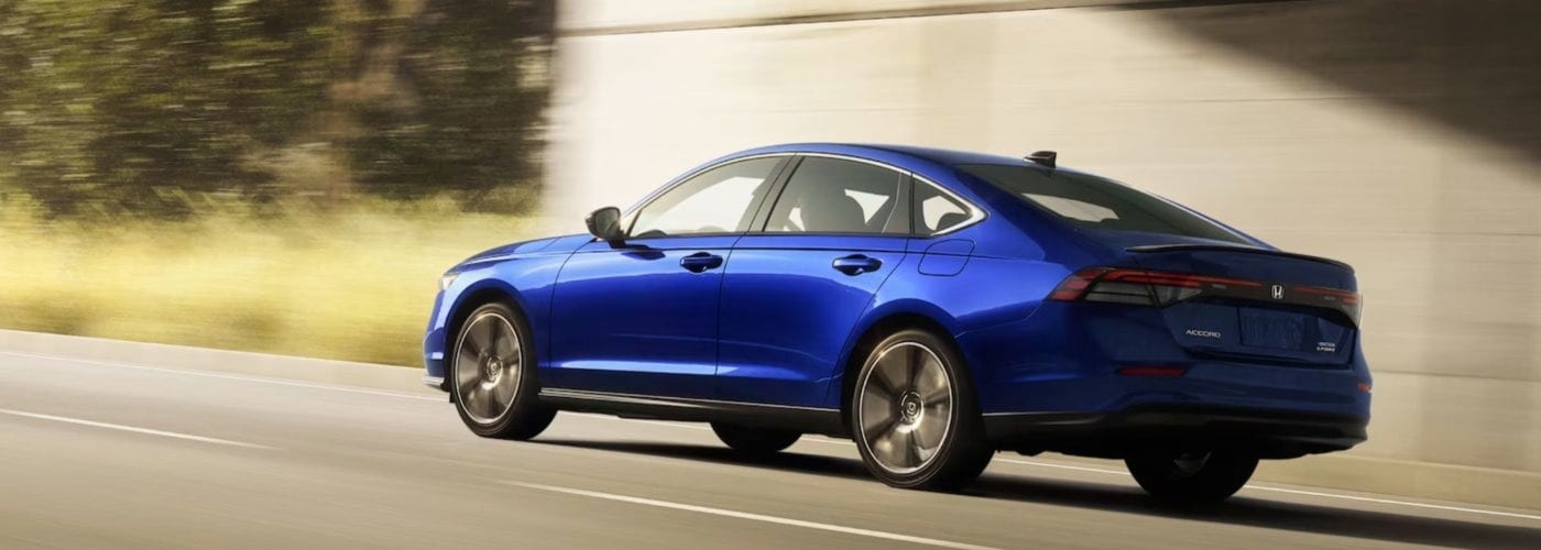 2024 Honda Accord Driving on Highway