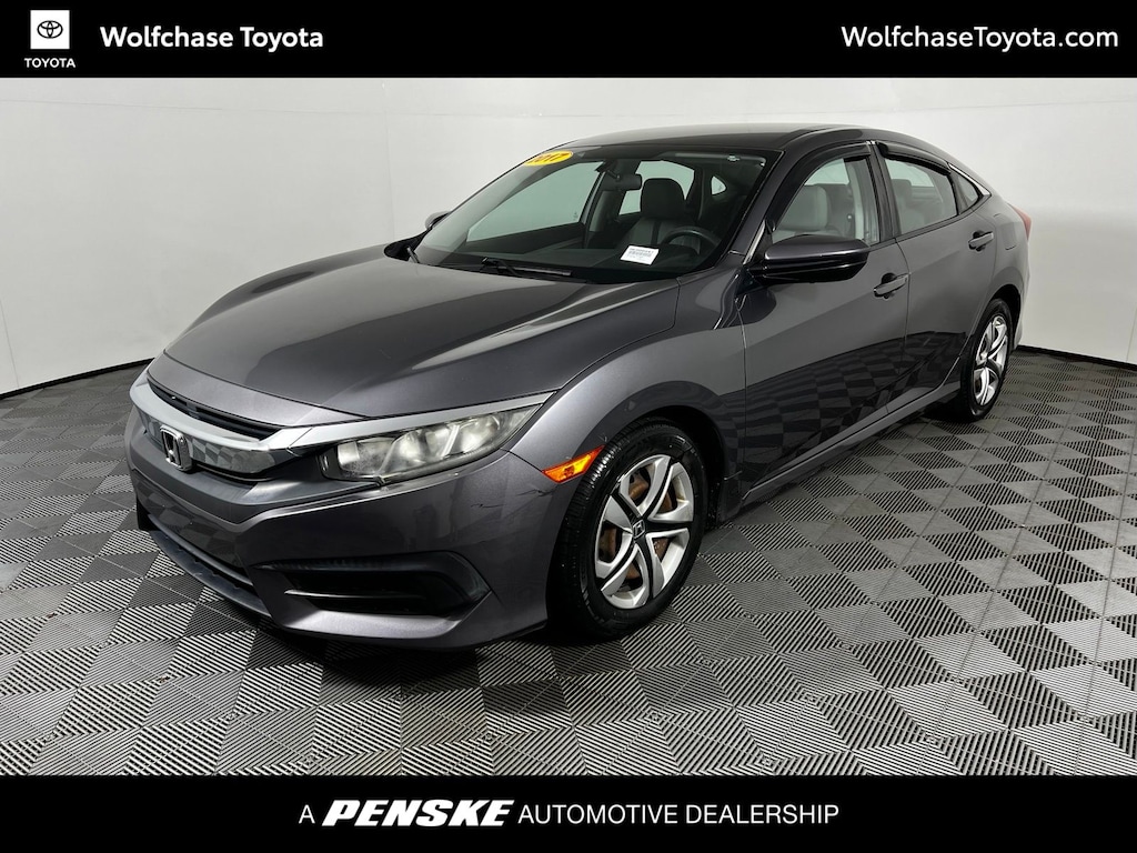 Used 2017 Honda Civic LX Sedan