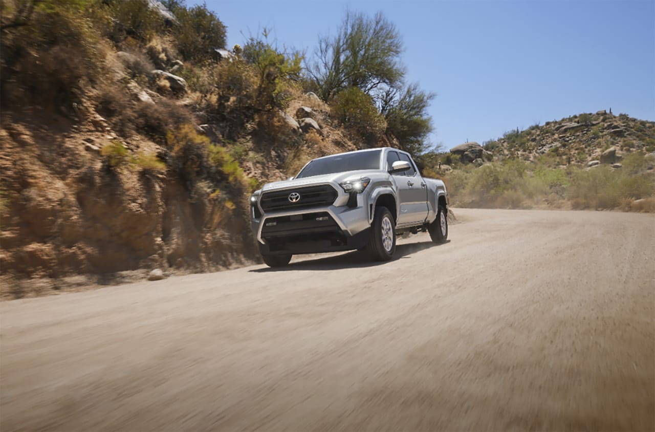  Toyota Tacoma truck side view