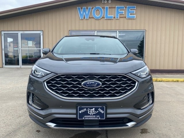 Used 2022 Ford Edge Titanium with VIN 2FMPK4K92NBB17656 for sale in Lidgerwood, ND