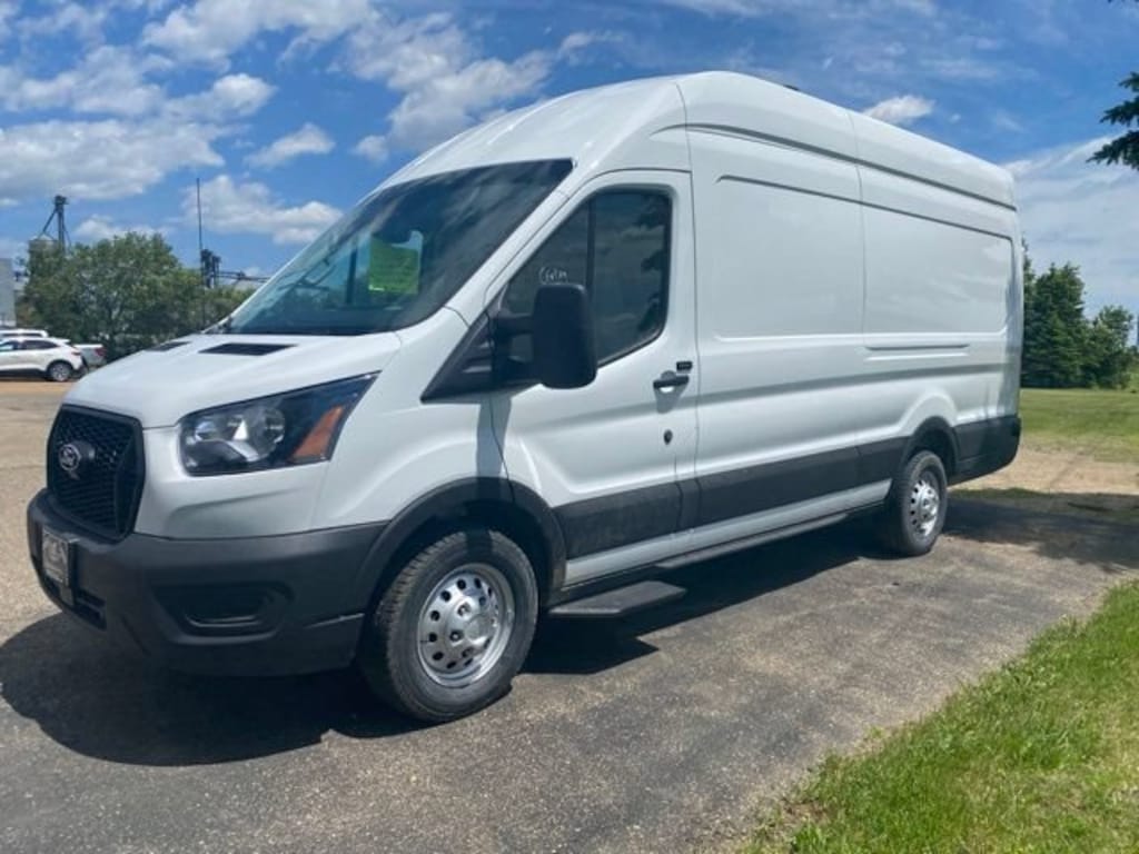 New 2026 Ford Transit Cargo Van T-350 148 EL Hi Rf 9500 GVWR AWD