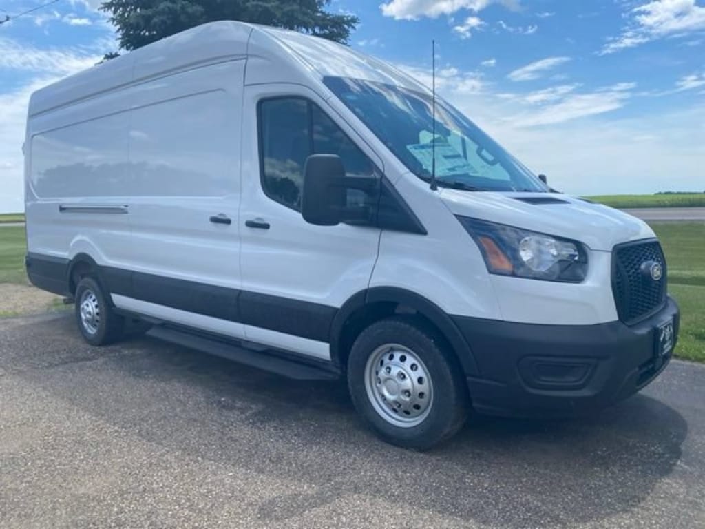 New 2026 Ford Transit Cargo Van T-350 148 EL Hi Rf 9500 GVWR AWD