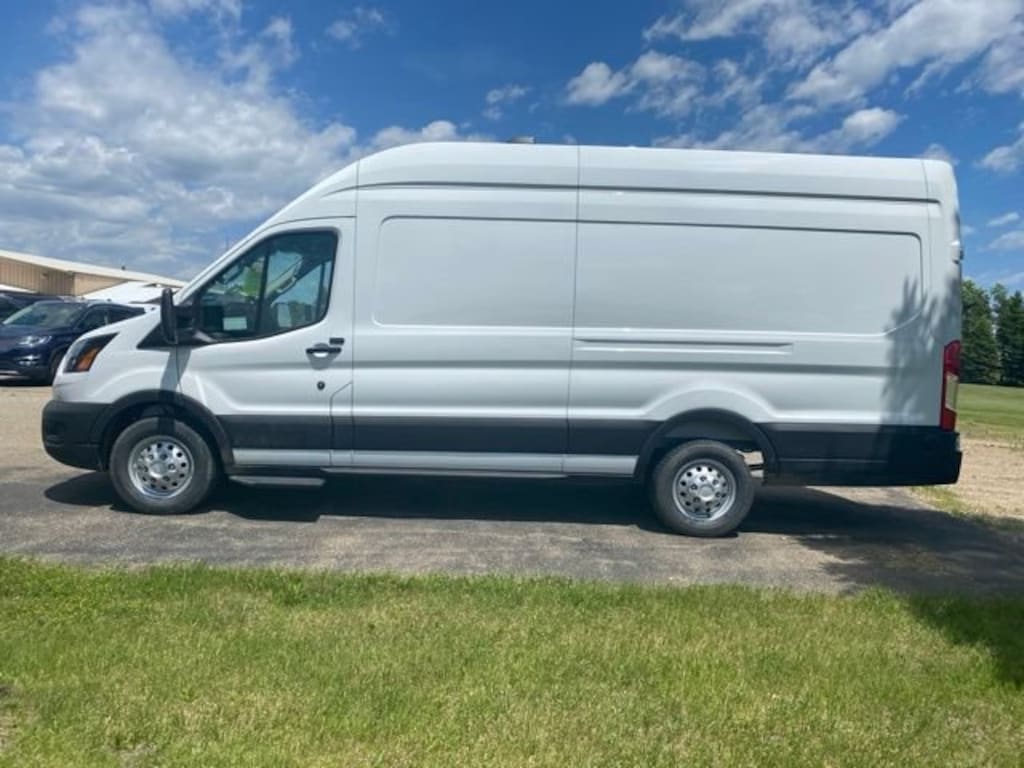 New 2026 Ford Transit Cargo Van T-350 148 EL Hi Rf 9500 GVWR AWD