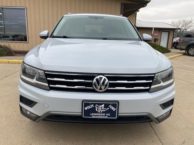 Used 2018 Volkswagen Tiguan SEL with VIN 3VV3B7AX0JM088740 for sale in Lidgerwood, ND