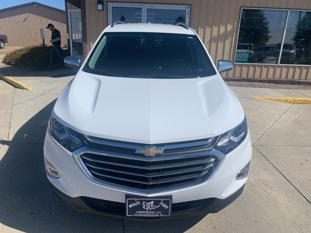 Used 2021 Chevrolet Equinox Premier with VIN 3GNAXXEV3MS154334 for sale in Lidgerwood, ND