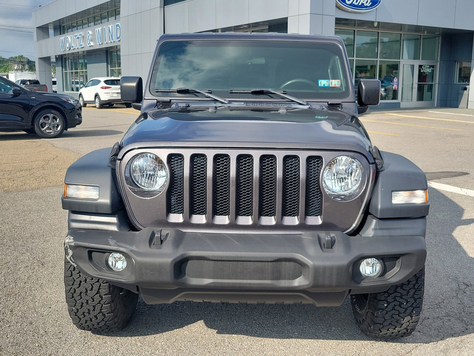 Used 2018 Jeep All-New Wrangler Unlimited Sport with VIN 1C4HJXDG3JW139389 for sale in Heidelberg, PA