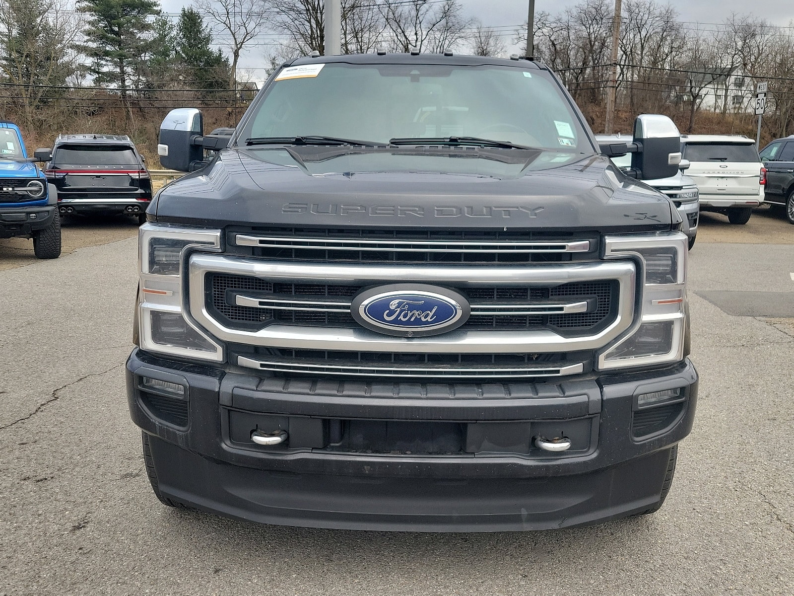 Certified 2020 Ford F-250 Super Duty Platinum with VIN 1FT7W2BTXLED14083 for sale in Heidelberg, PA