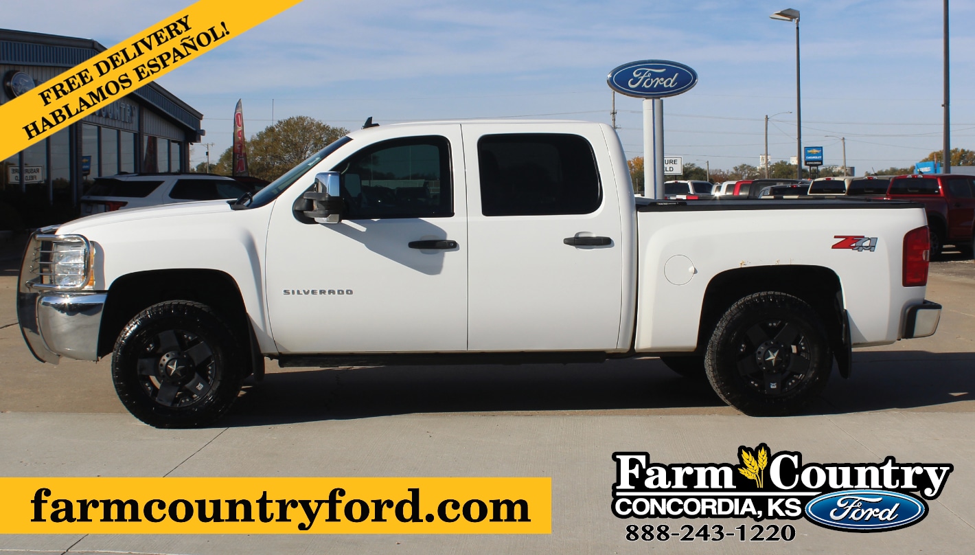 Used 2012 Chevrolet Silverado 1500 LT with VIN 3GCPKSE7XCG256012 for sale in Concordia, KS