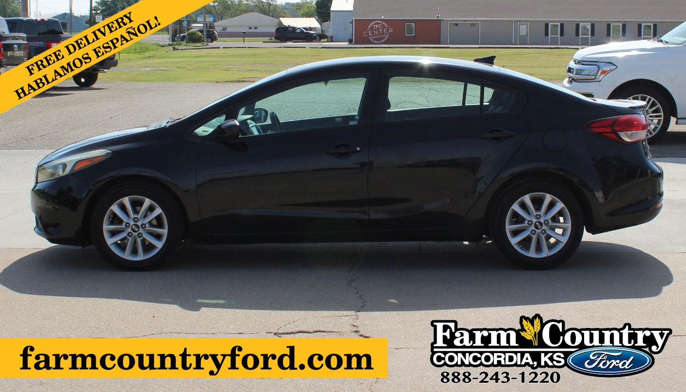 Used 2017 Kia Forte S with VIN 3KPFL4A76HE028649 for sale in Concordia, KS