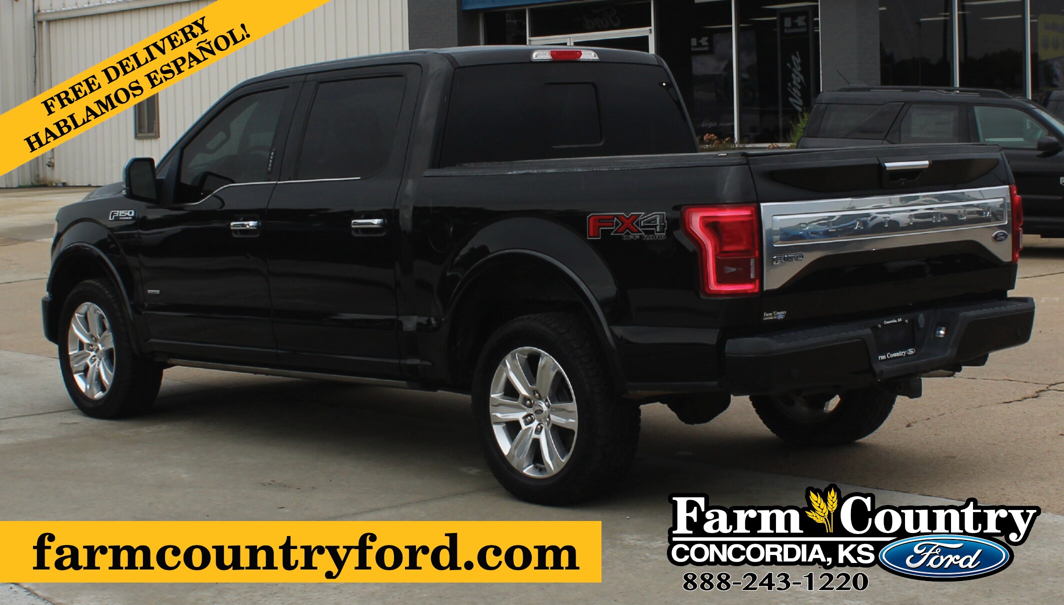 2015 Ford F-150 Platinum photo 3