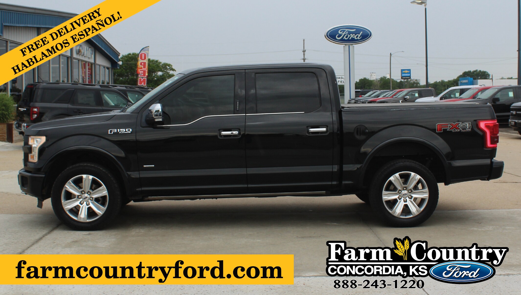 2015 Ford F-150 Platinum photo 2