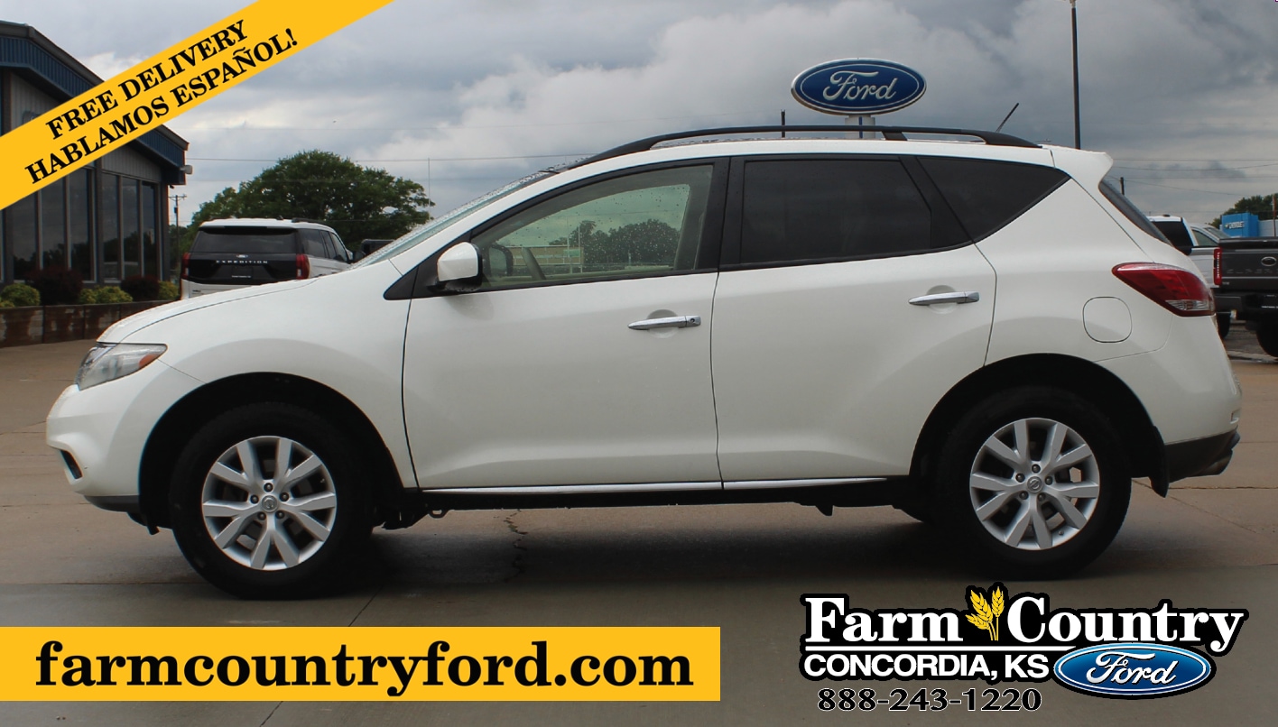 Used 2014 Nissan Murano SL with VIN JN8AZ1MW1EW509389 for sale in Concordia, KS