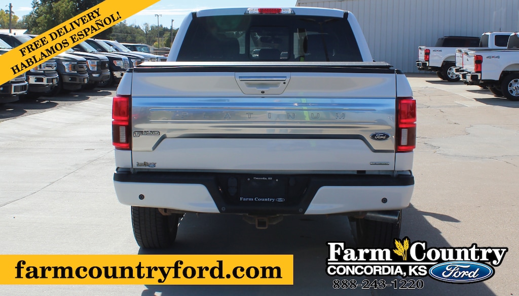 Used 2018 Ford F-150 Platinum Crew Cab