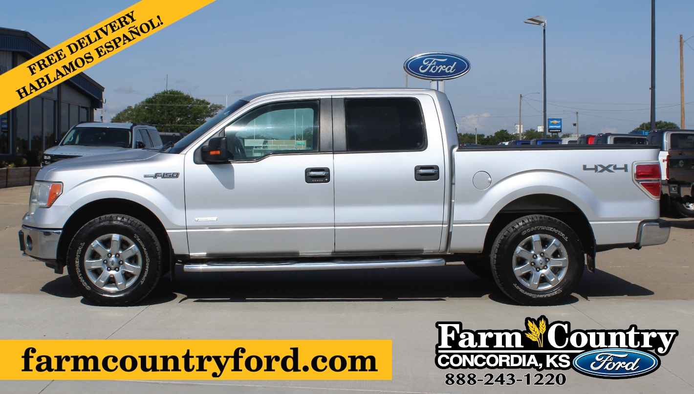 Used 2013 Ford F-150 XLT with VIN 1FTFW1ET2DKF85336 for sale in Concordia, KS