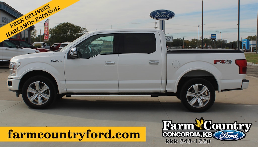 Used 2018 Ford F-150 Platinum Crew Cab