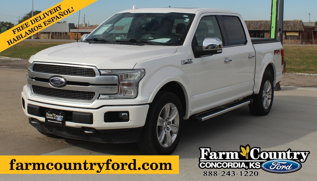 Used 2018 Ford F-150 Platinum Crew Cab