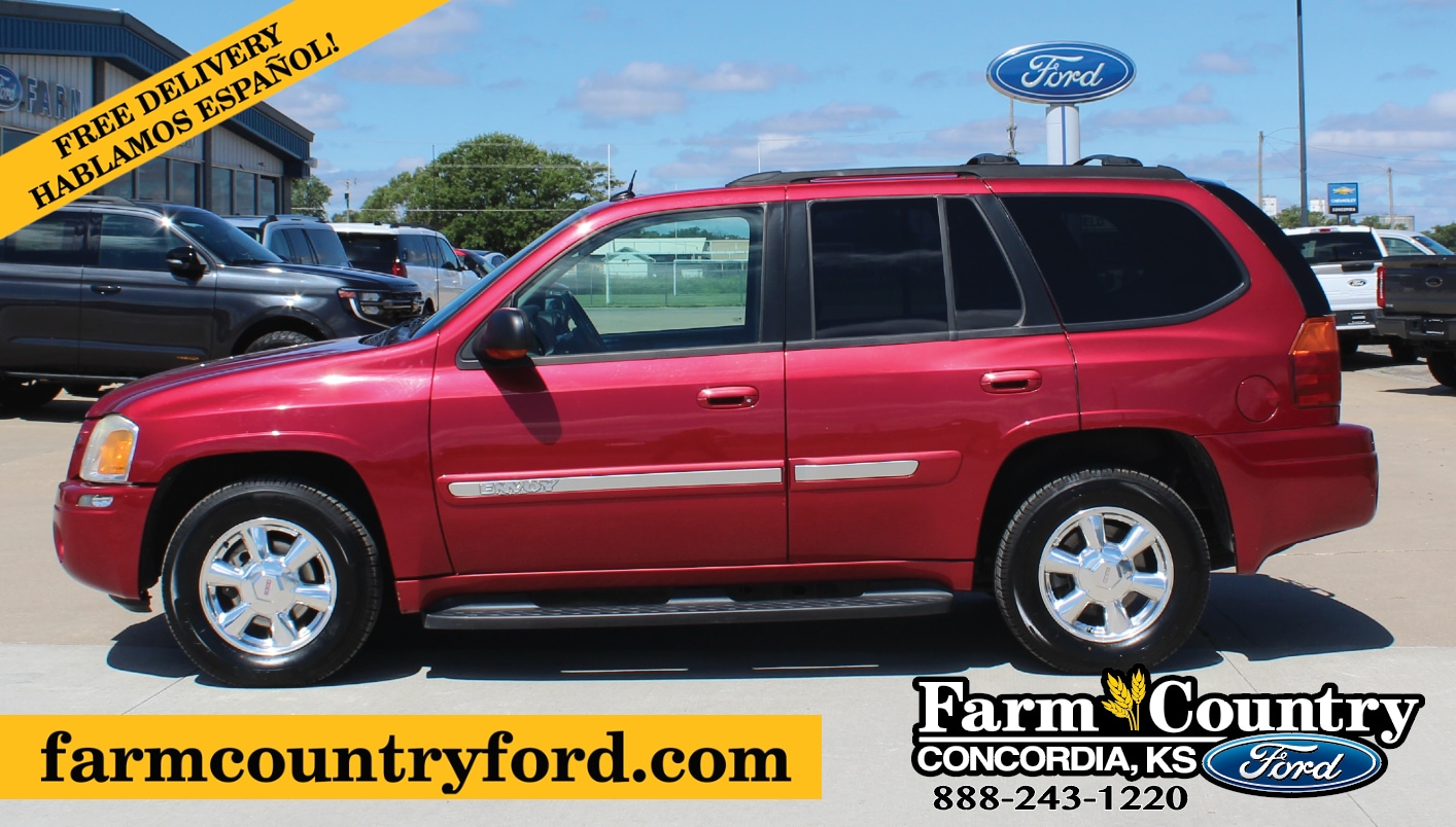 Used 2005 GMC Envoy SLT with VIN 1GKDT13S652287856 for sale in Concordia, KS