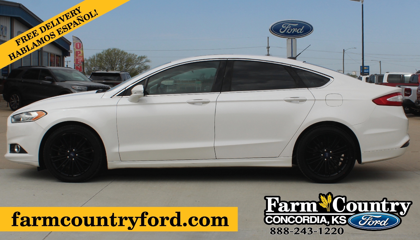 Used 2014 Ford Fusion SE with VIN 3FA6P0HDXER177942 for sale in Concordia, KS