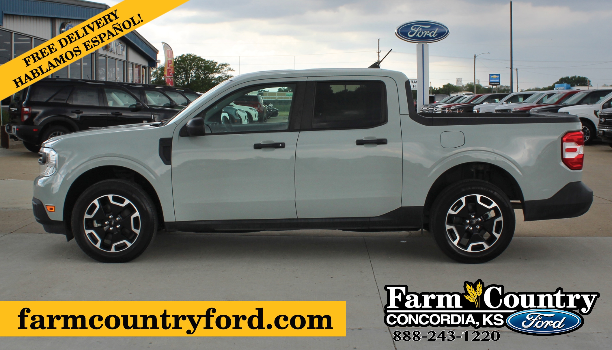 Used 2022 Ford Maverick XL with VIN 3FTTW8E36NRA86158 for sale in Concordia, KS
