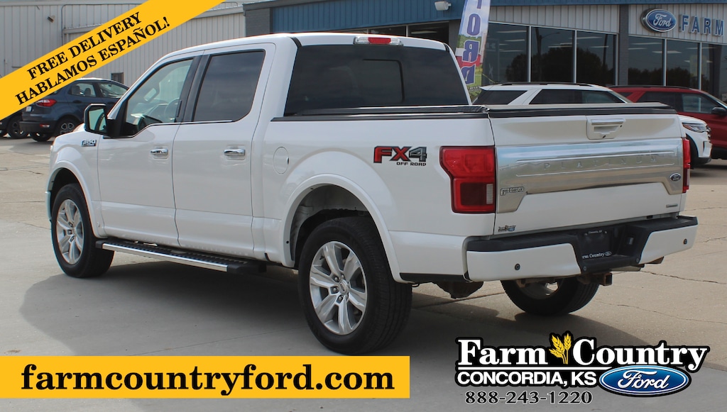 Used 2018 Ford F-150 Platinum Crew Cab