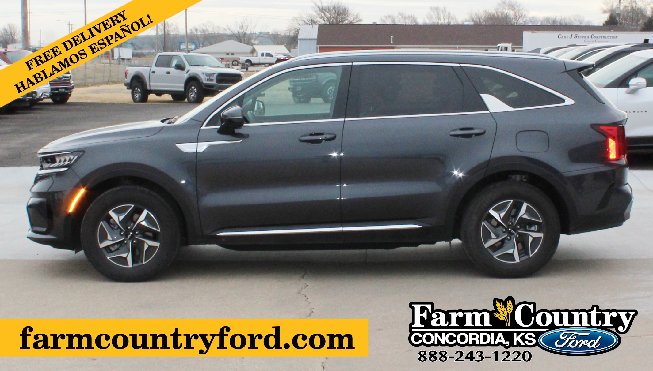 Used 2023 Kia Sorento EX Hybrid with VIN KNDRH4LG2P5156831 for sale in Concordia, KS