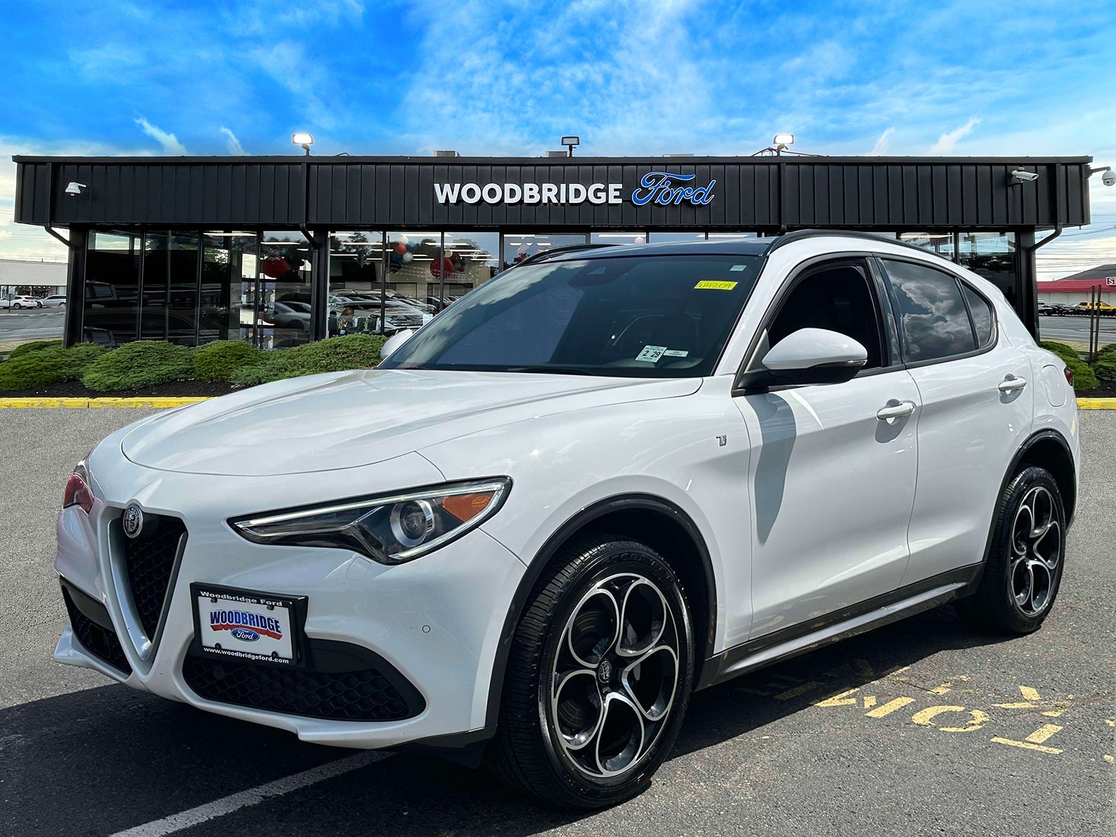 Used 2022 Alfa Romeo Stelvio Ti with VIN ZASPAKBN3N7D27367 for sale in Iselin, NJ