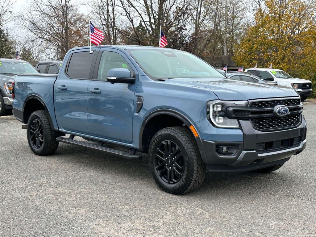 Certified 2024 Ford Ranger LARIAT 4WD SuperCrew 5 Box Crew Cab Pickup