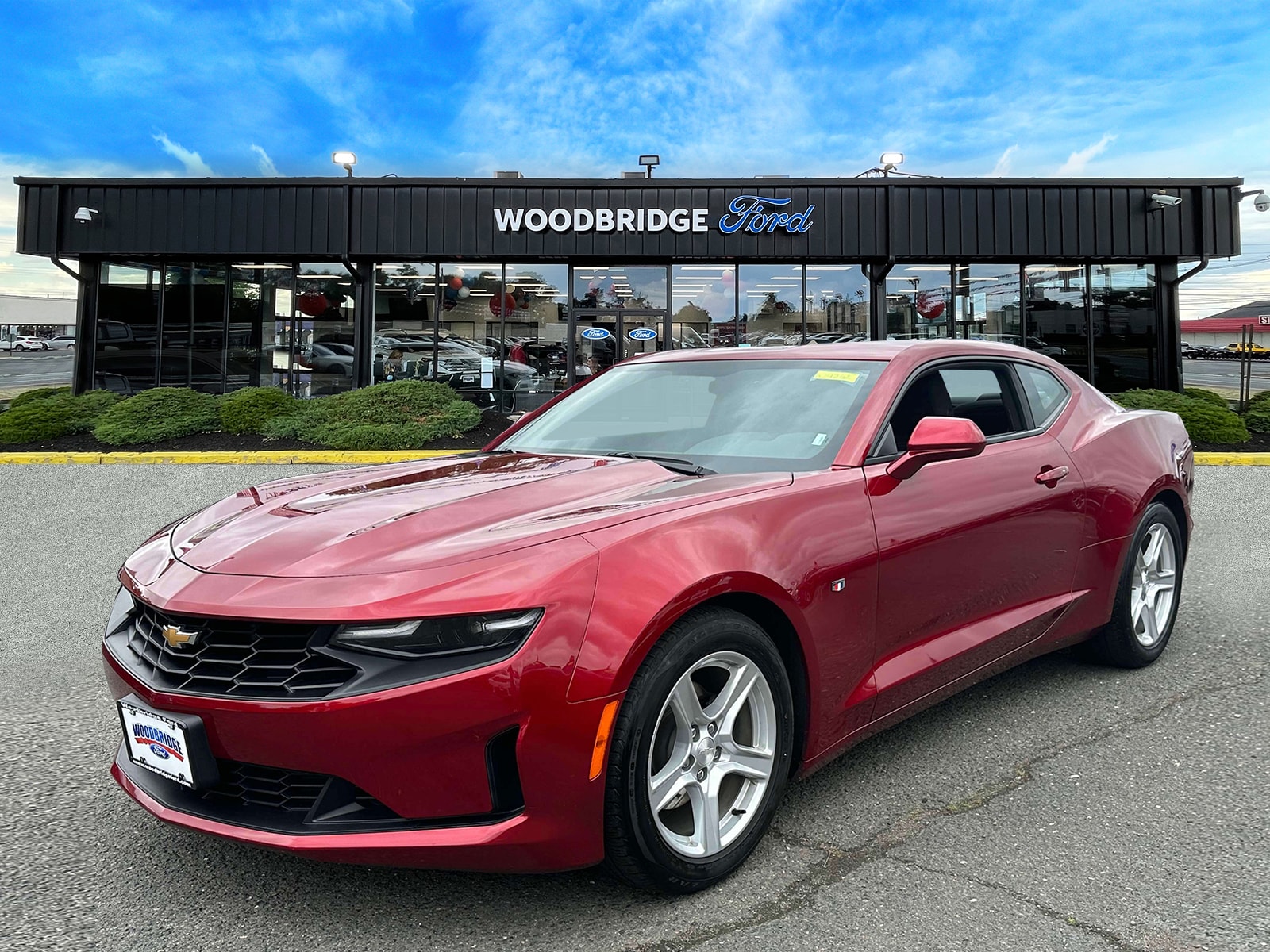 Used 2023 Chevrolet Camaro 1LT with VIN 1G1FB1RSXP0142308 for sale in Iselin, NJ