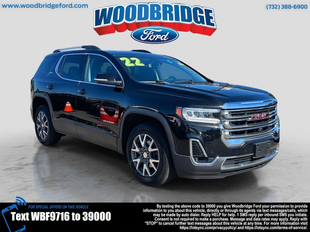 Used 2022 GMC Acadia AWD SLT Sport Utility