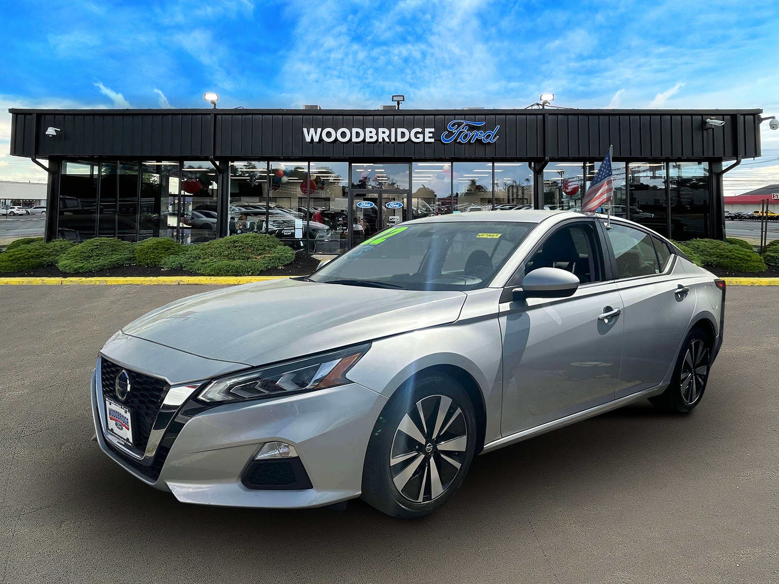Used 2022 Nissan Altima SV with VIN 1N4BL4DV1NN411629 for sale in Iselin, NJ